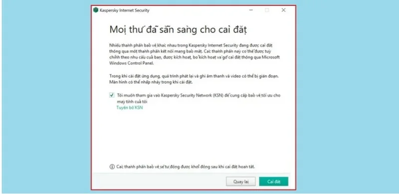 kaspersky internet security 2019 he thong ho tro bao mat