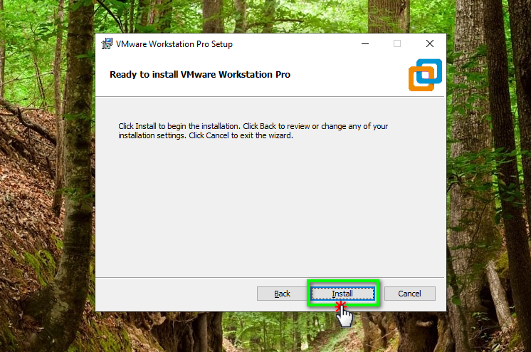 cai dat phan mem vmware workstation 16 b5