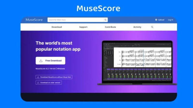 hướng dẫn tải xuống phần mềm musescore