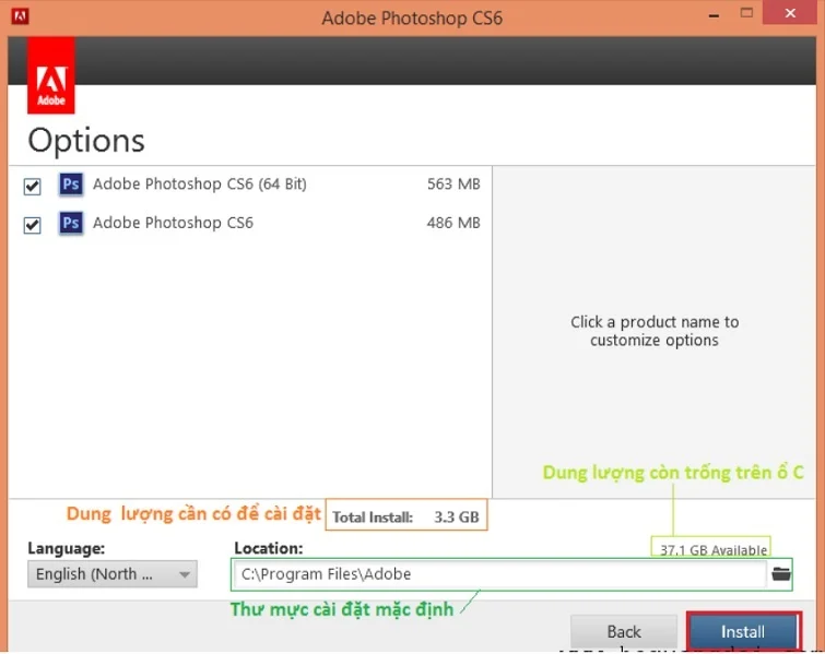 cai dat photoshop cs6 b5