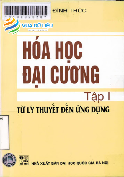 Bộ tài liệu hóa đại cương bách khoa miễn phí