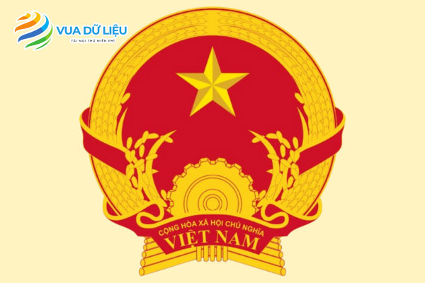 Link tải bộ logo quốc huy việt nam vector