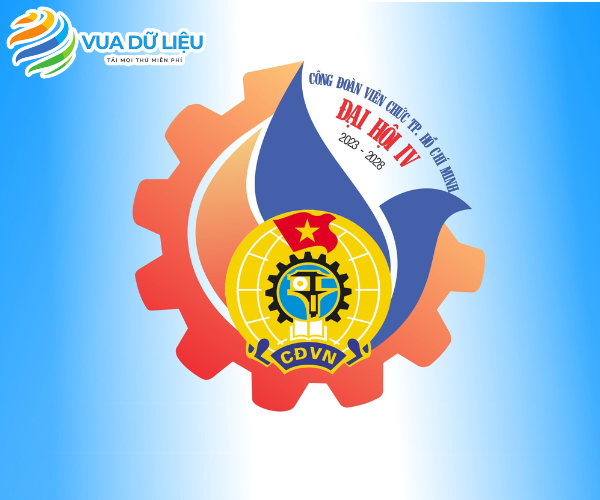 logo cong doan thiet ke dep
