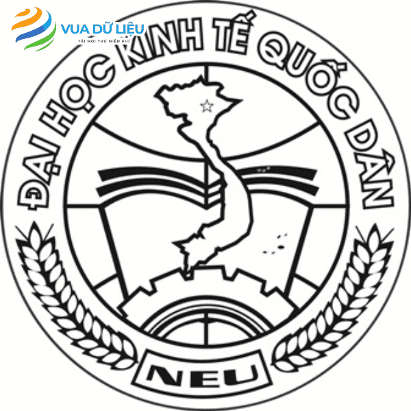 File Vector Logo Đại Học Kinh Tế Quốc Dân NEU Free link tai logo dai hoc kinh te quoc dan tach nen free