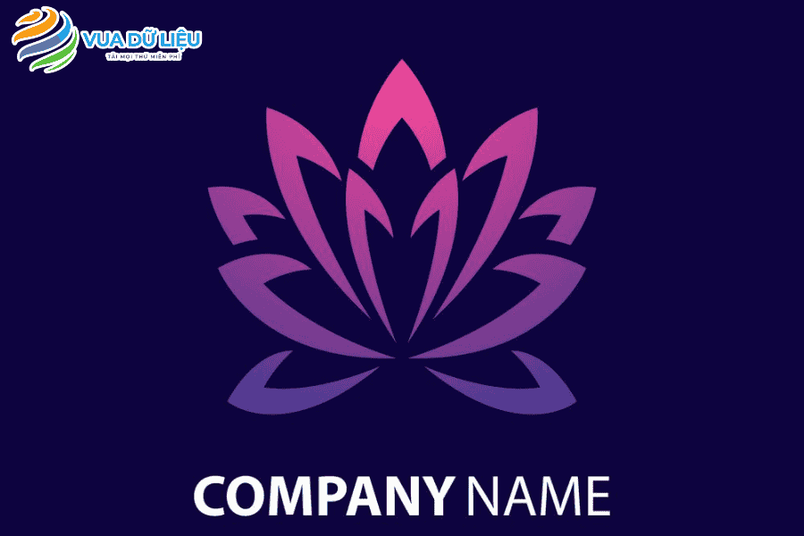 Top Logo Hoa Sen Vector Đẹp - File Tải Miễn Phí Logo hoa sen chuẩn vector cho design