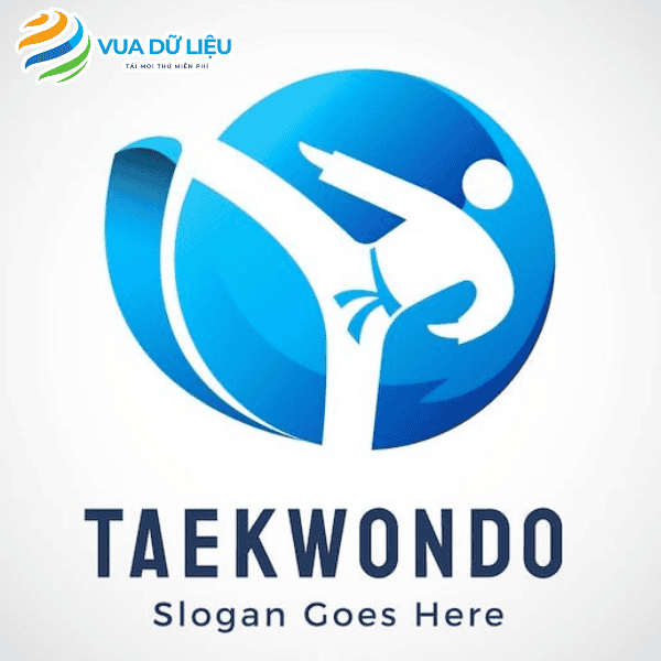 Logo vector taekwondo miễn phí