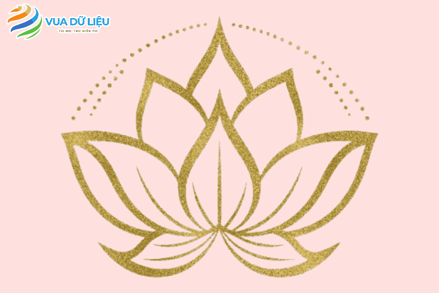 Top Logo Hoa Sen Vector Đẹp - File Tải Miễn Phí Mẫu logo hoa sèn vàng đẹp