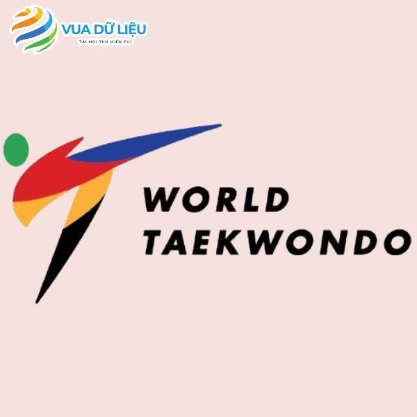 Mẫu logo Taekwondo vector miễn phí