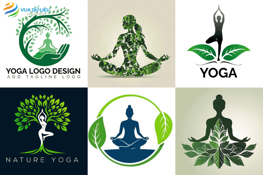 Tải logo yoga đẹp có sẵn mẫu