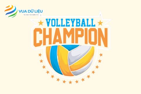 30 logo bong chuyen vector dep mien phi