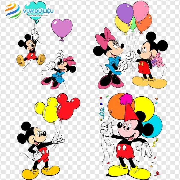 Download vector chuột mickey