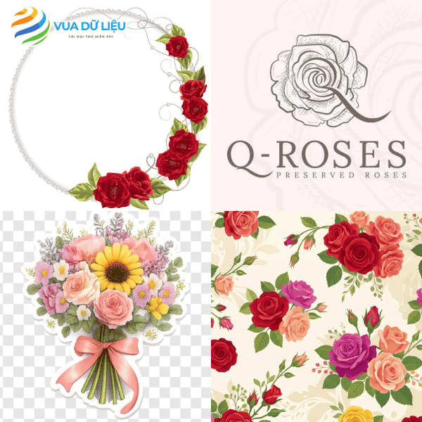 Hình ảnh hoa hồng vector