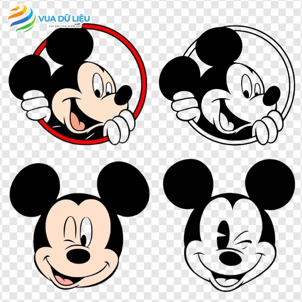 Hình đầu chuột mickey