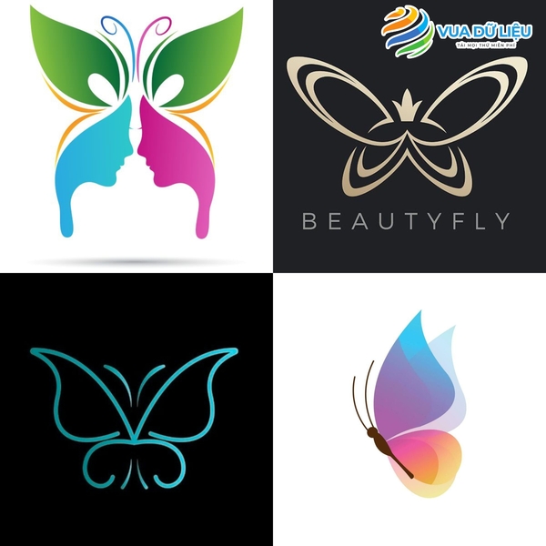 Link tải logo con bướm free