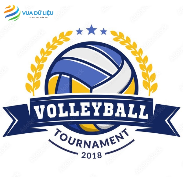 30+ Logo Bóng Chuyền Vector Độ Phân Giải Cao Link tải logo hình bóng chuyền
