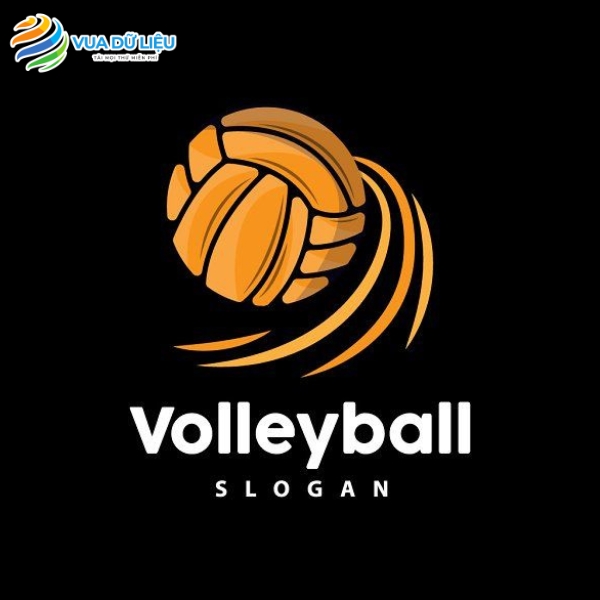 30+ Logo Bóng Chuyền Vector Độ Phân Giải Cao Logo bóng chuyền vector