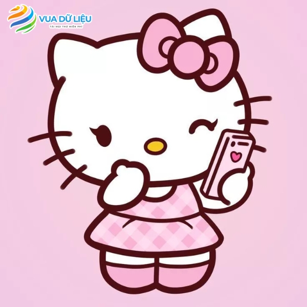 Logo hello kitty PNG chất lượng cao