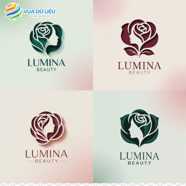 Logo vector hoa hồng