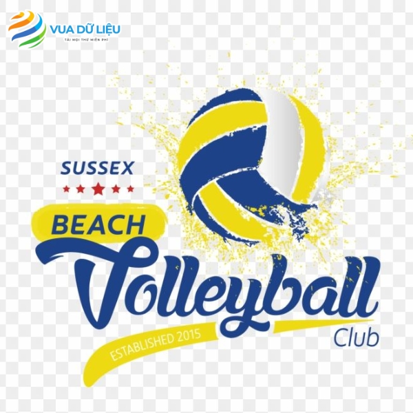 30+ Logo Bóng Chuyền Vector Độ Phân Giải Cao Logo vector quả bóng chuyền