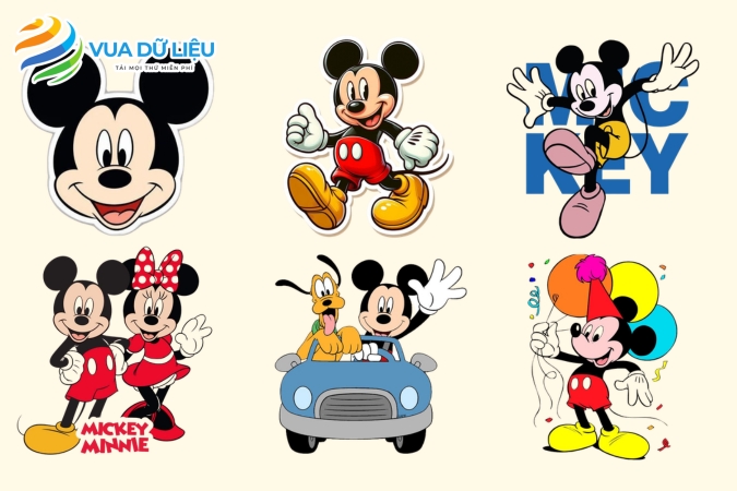 mau chuot mickey vector mien phi