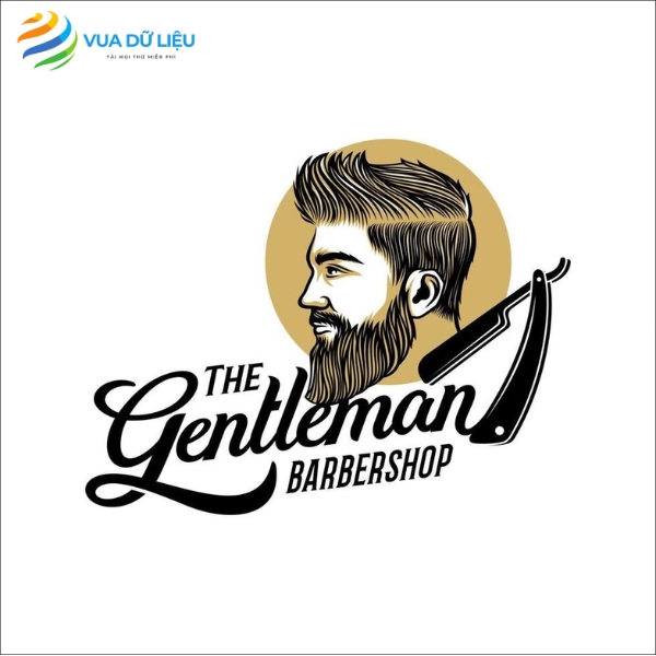 File Mẫu Logo Barber Shop Đẹp, Chuyên Nghiệp Mẫu logo barber shop vector