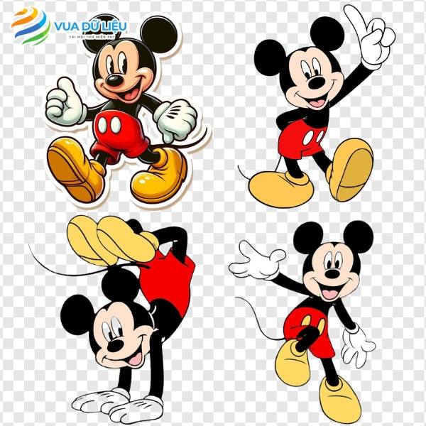 Tải chuột mickey vector file AI, CDR