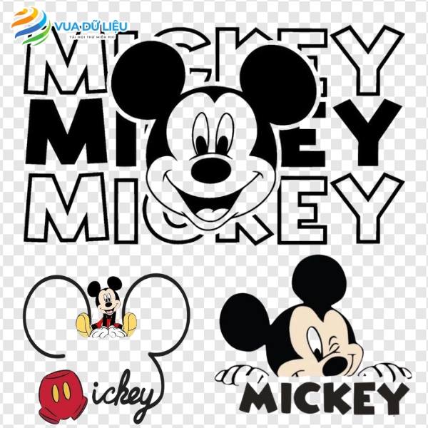 Tải chuột mickey vector miễn phí
