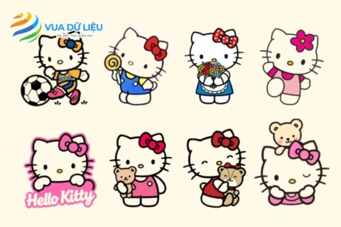 tai hinh anh logo hello kitty vector dep