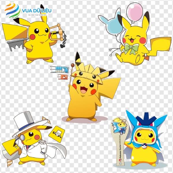 Tải hình ảnh Pikachu logo PNG
