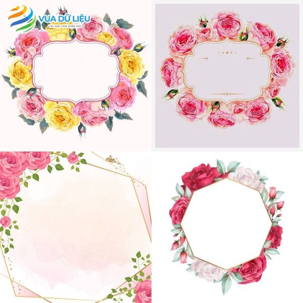 Tải khung hoa hồng đẹp