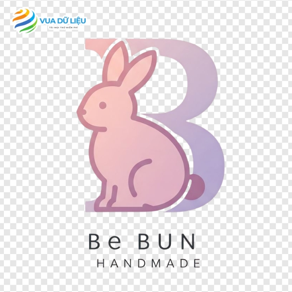 logo con tho vector tach nen