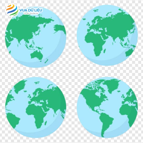 Tổng Hợp File Vector Quả Địa Cầu AI, EPS, SVG, PNG Sắc Nét qua dia cau vector chat luong cao